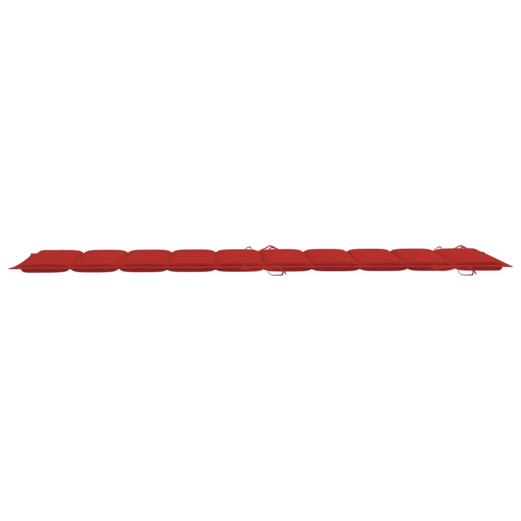 Set di 2 lettini prendisole sedie a sdraio lettini prendisole lettini da giardino mobili da giardino con tavolo e cuscini legno massello di acacia 02_0012099