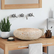 Lavandino 40x12 cm in Marmo Crema 142777