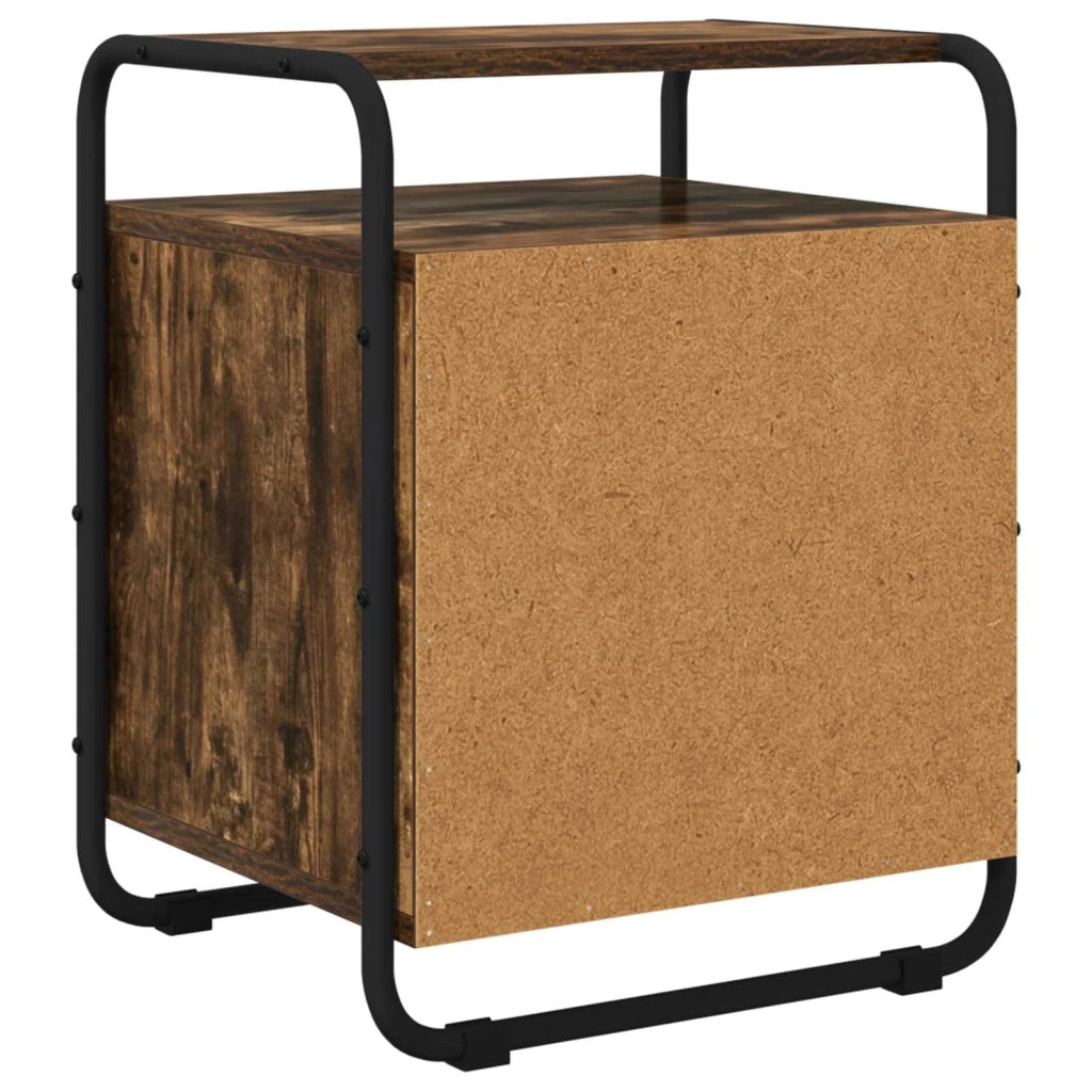 Armadio da Notte Rovere Fumo Legno ingegnerizzato 8007627