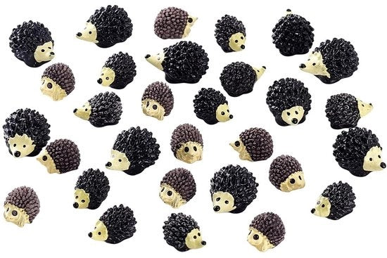 Decorazioni per giardino in miniatura 30 pezzi - Ornamenti esterni - Materiali in resina - Decorazioni per esterni - Sostanzialmente leggero e duraturo