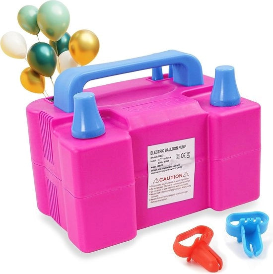 Pompa a palloni elettrica con 2 modalità per gonfiare velocemente e facilmente - Ideale per feste e eventi