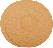Platenspeler in Vinile 11,9 Pollici - Pelle Naturale - Protezione LP - Riduzione Rumore - Uso Casa
