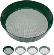 Tassa per giardino rotonda 33cm Ø - Molto robusta - Stivata - Resistente all'ossidazione - Adatta per terra, compost, ghiaia, semi