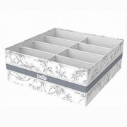 Trade Shop - Organizer Per Armadio 8 Scomparti Scatola Salvaspazio 32x32x12cm Fantasia 87330 -