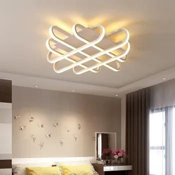plafoniera da soffitto lampadario intrecciato stile ultra moderno a led 58w ip20 luce calda