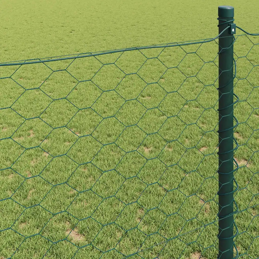 Recinzione Esagonale Verde 0,5 x 100 m PVC 42005447