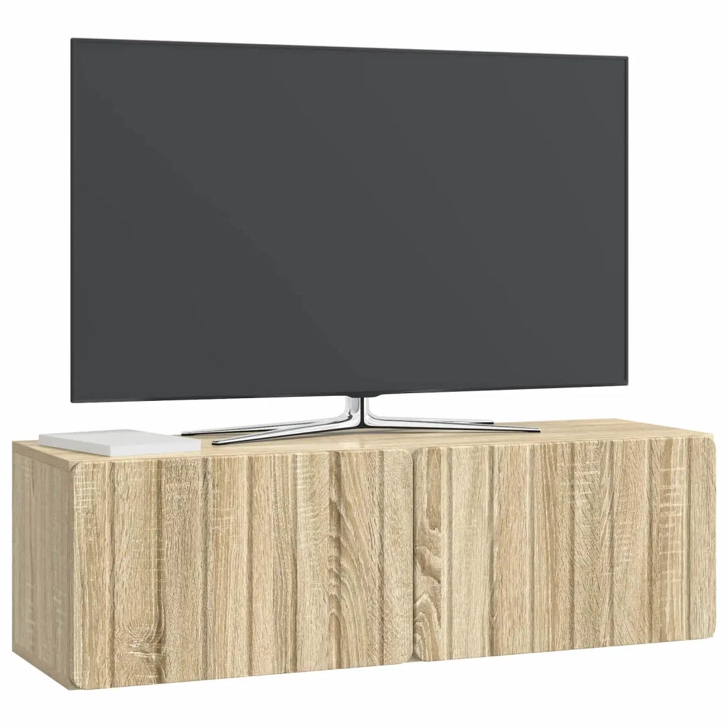 Mobile Porta TV da Muro Rovere Sonoma 98 x 31 x 30 cm