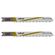 Lame Seghetti Alternativi HCS Attacco a U Legno Plastica Netto 80 mm Wolfcraft