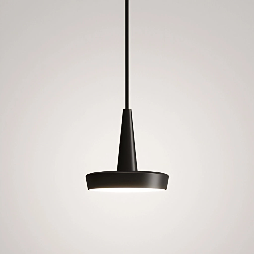 Baby Lampada a Sospensione LED 8W 2700K in Alluminio Verniciato Bianco con Diffusore in Policarbonato Opale - Design Minimalista ed Elegante