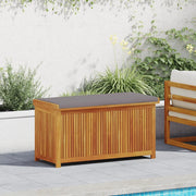 Scatola Cuscini da Esterno 113x50x60,5 cm Legno Massello Acacia 4106479