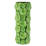Vaso Decorativo VKH850, Bianco, Metallo, 18x17,5x46 cm