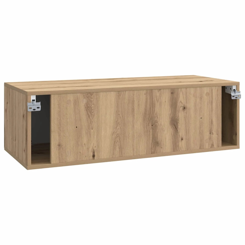 Mobile Porta TV da Muro Rovere Artigianale 98 x 41 x 30 cm