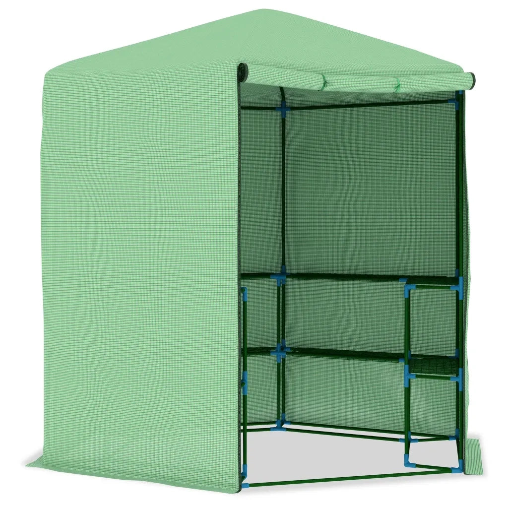 Serra con Ripiani in Acciaio 227x223 cm 48166