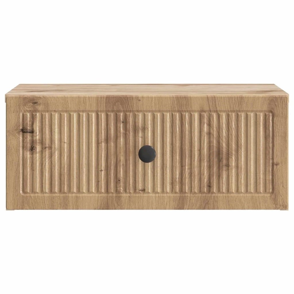 Armadio da Notte 2 pcs Rovere Artigianale 49 x 34,5 x 20 cm 897954
