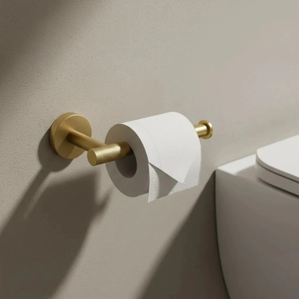 Porta Carta Igienica 5709 Galo Brush Gold