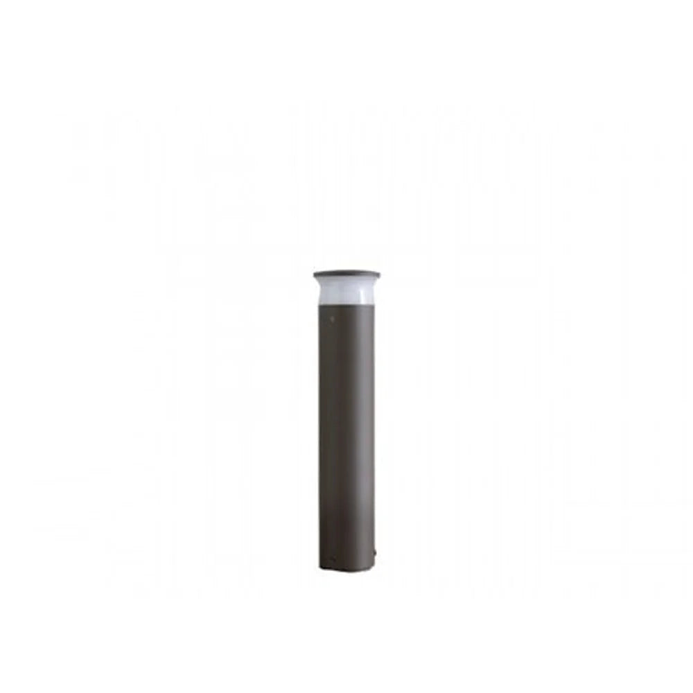 Palo Basso Contemporaneo Kep Alluminio Caffè 1 Luce Led 9W 4000K