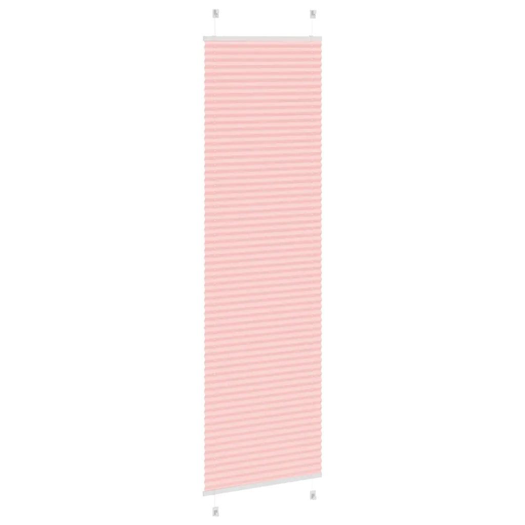 Tenda Plissettata Rosa 55x200 cm Larghezza Tessuto 54,4 cm 4015457
