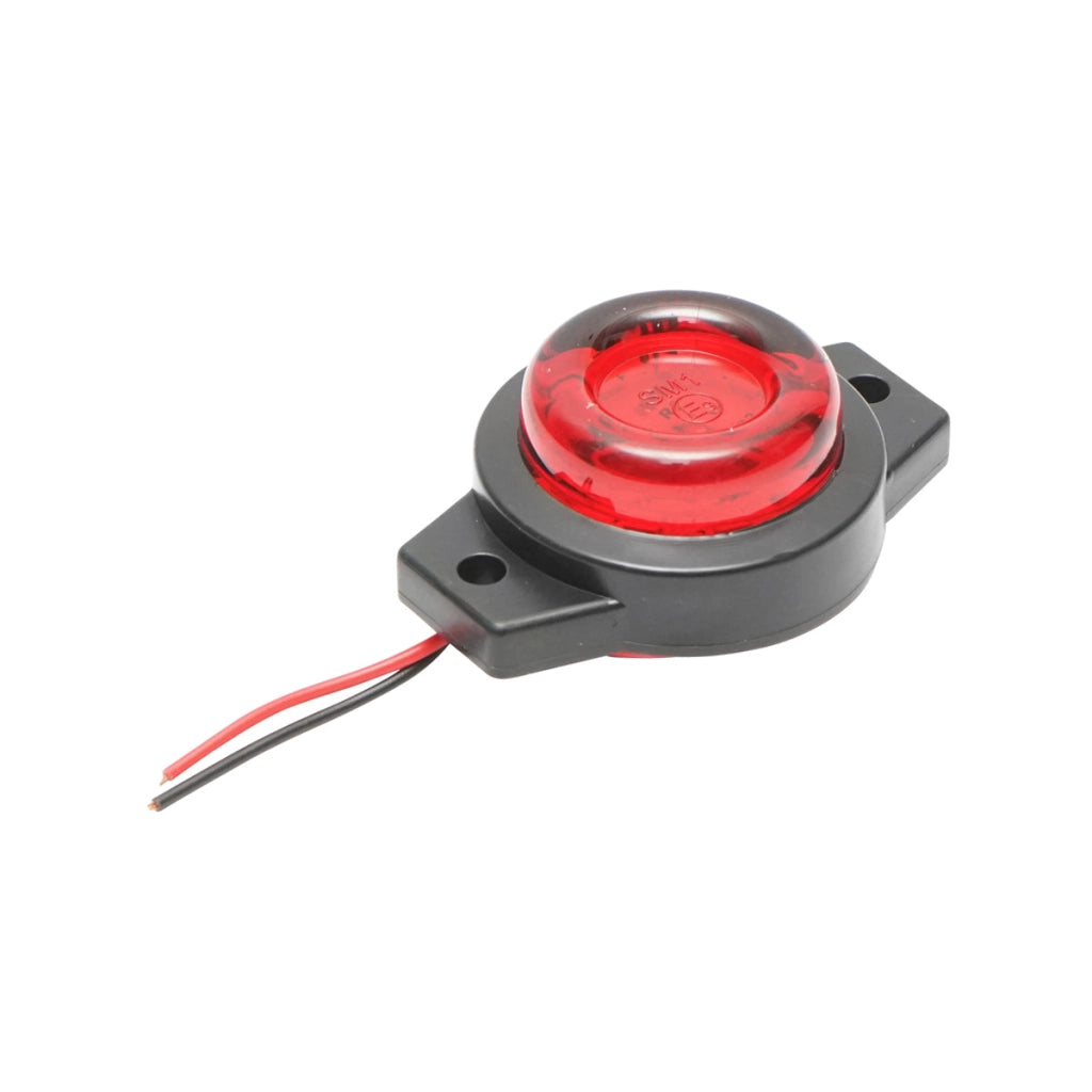 Lampada laterale  LED, 12V-24V, rossa, FR0169, Breckner Germany.