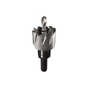 KRINO MM37 Fresa a Tazza in Acciaio HSS-G Diametro 37 mm con Gambo e Punta Pilota colore Nero