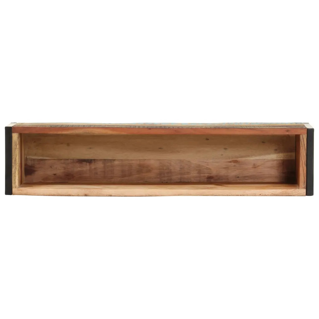 Fioriera | Cassetta per fiori | Vaso 90x20x68 cm in Legno Massello di Recupero