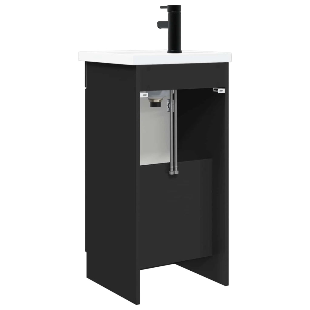 Mobile da bagno con lavabo Nero 42 x 40 x 84,5 cm