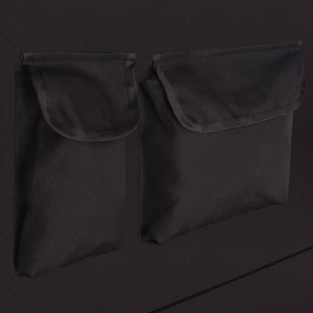 Coperta per Cani per Sedile Posteriore Auto 148x142 cm nero CFW5005451