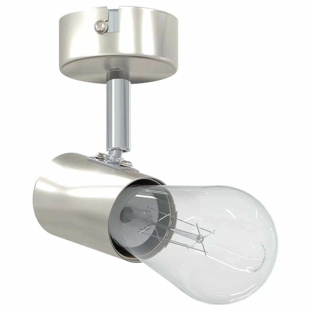 Faretto da soffitto Nichel 6,5 x 6 x 11,5 cm Metallo 4108178