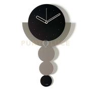 Orologio a pendolo Trilogy Nero,fango,nero