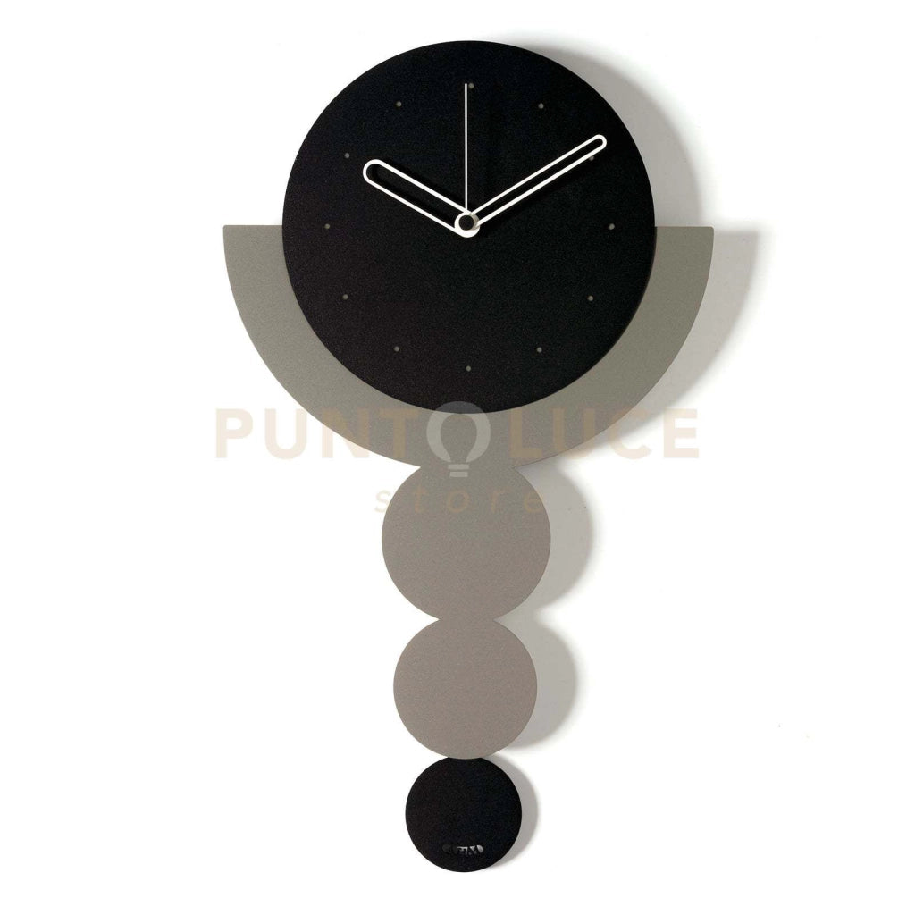 Orologio a pendolo Trilogy Nero,fango,nero