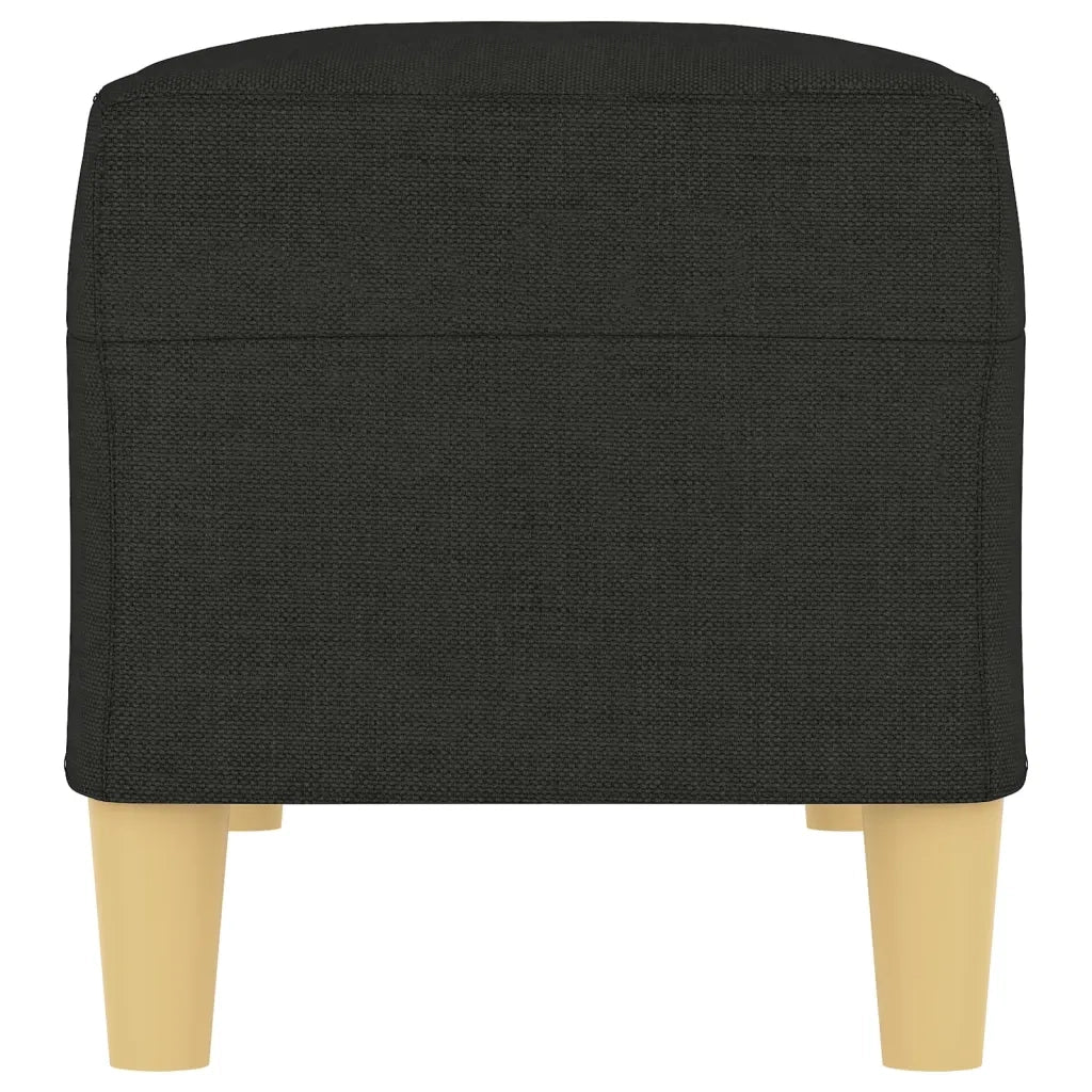 Panca Nera 100x35x41 cm in Tessuto cod mxl 61360