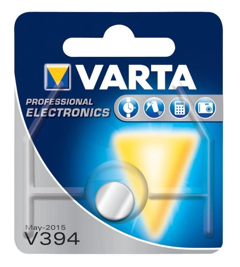 Varta V394 Batteria a Bottone Ossido d'Argento 1,55V 58mAh SR45 colore Argento