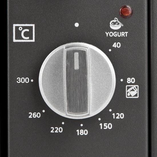 Girmi FE58 Grancotto 58 Forno Elettrico Ventilato 58 L 1800 W Girarrosto Termostato 40 300°C Timer 90 min colore Grigio