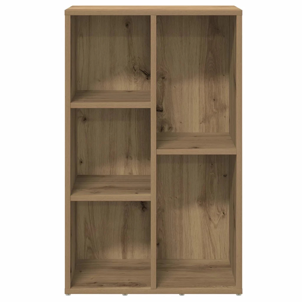 Libreria Rovere Artigianale 50x25x80 cm in Legno Multistrato 855781