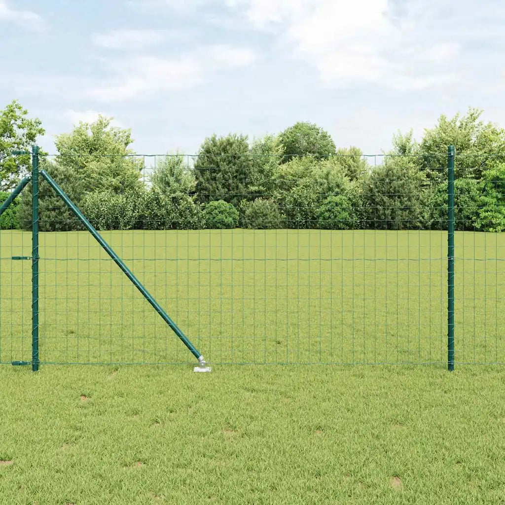Recinzione con Posto Verde 1 x 10 m Acciaio
