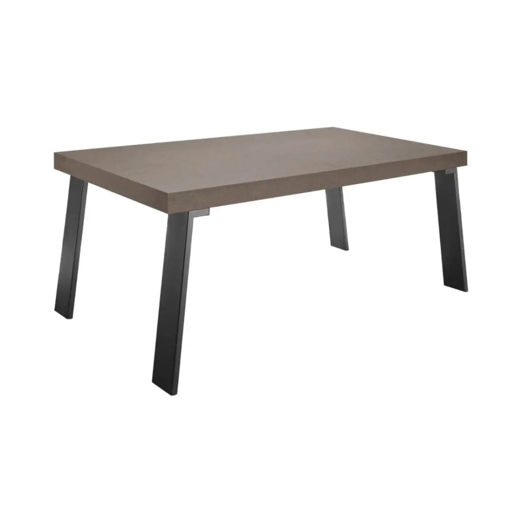 Tavolo da pranzo SPRING – L168 x H88 x l78 cm – Grigio scuro