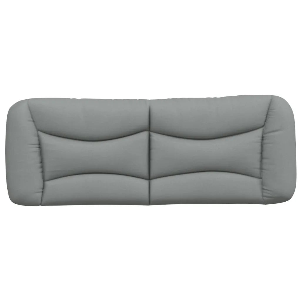 Cuscino Testiera Hvar Grigio Chiaro 140 cm in Tessuto CFW6067065