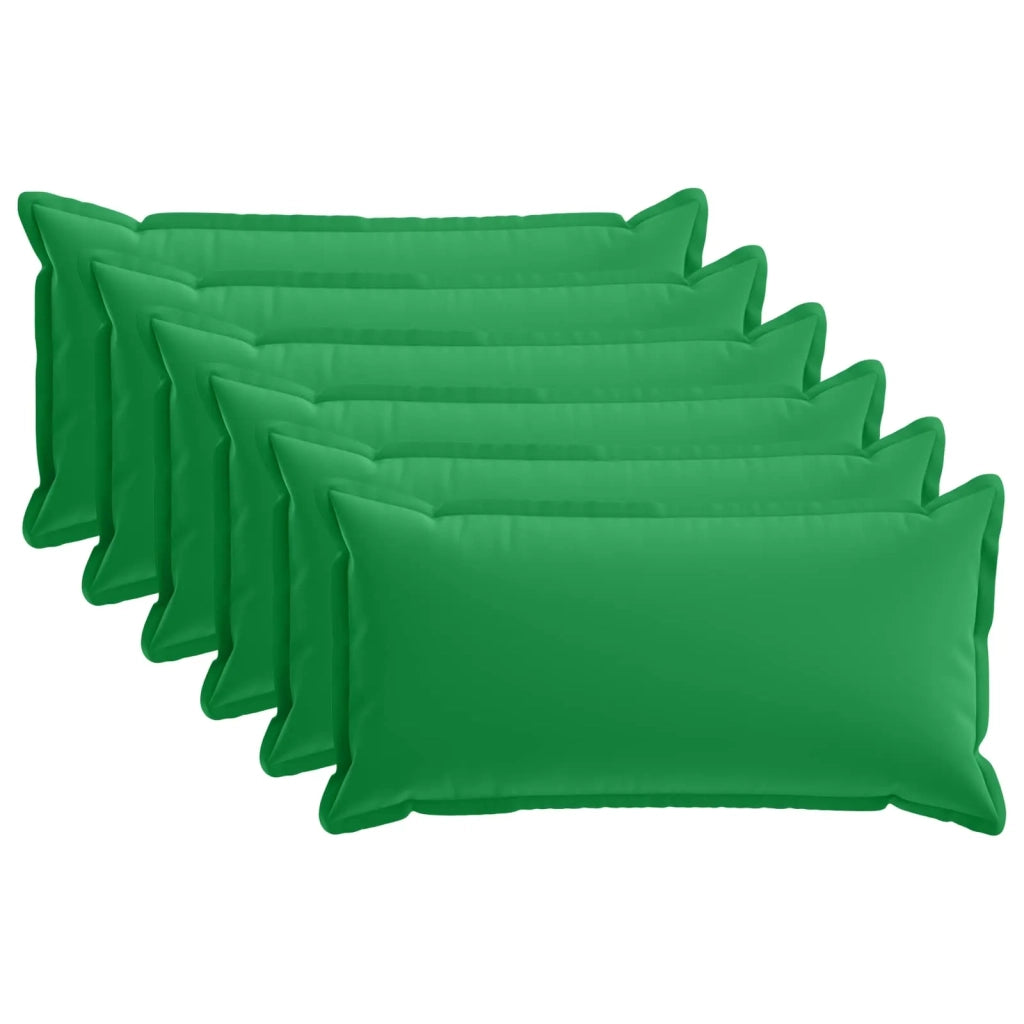 Federa 6 pcs HOUTEN Verde 40 x 70 cm Poliestere 917901