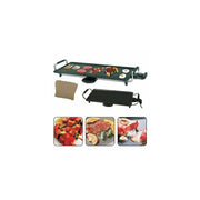 Trade Shop - Teppanyaki Xl Griglia Piastra Con Rivestimento Antiaderente Tavolo Riscaldante -