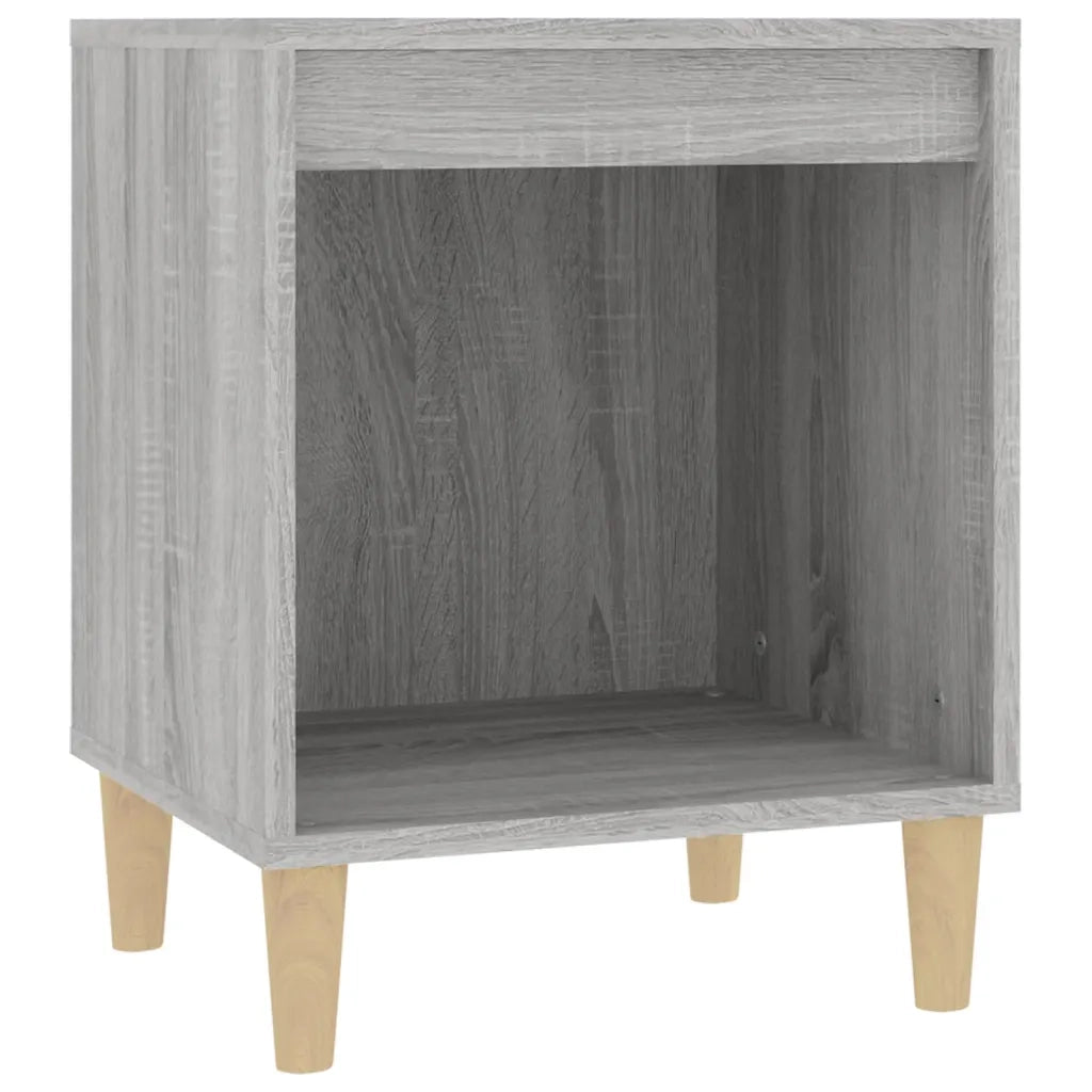 Comodino Grigio Sonoma 40x35x50 cm 821870