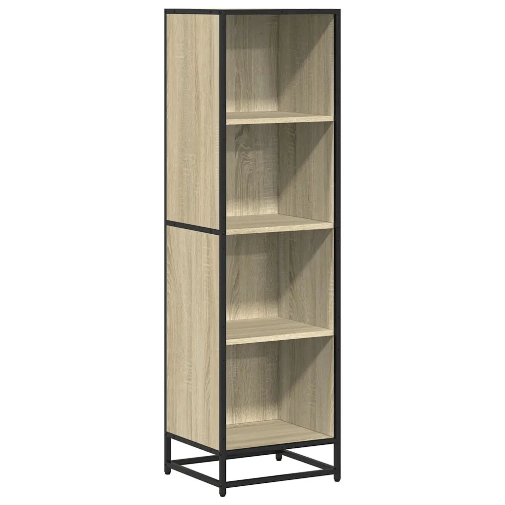 Libreria Rovere Sonoma 40x35x139 cm in Legno Multistrato 849125