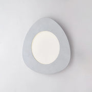 Plafoniera Moderna Clara Led Integrato 4000K In Ferro Argento