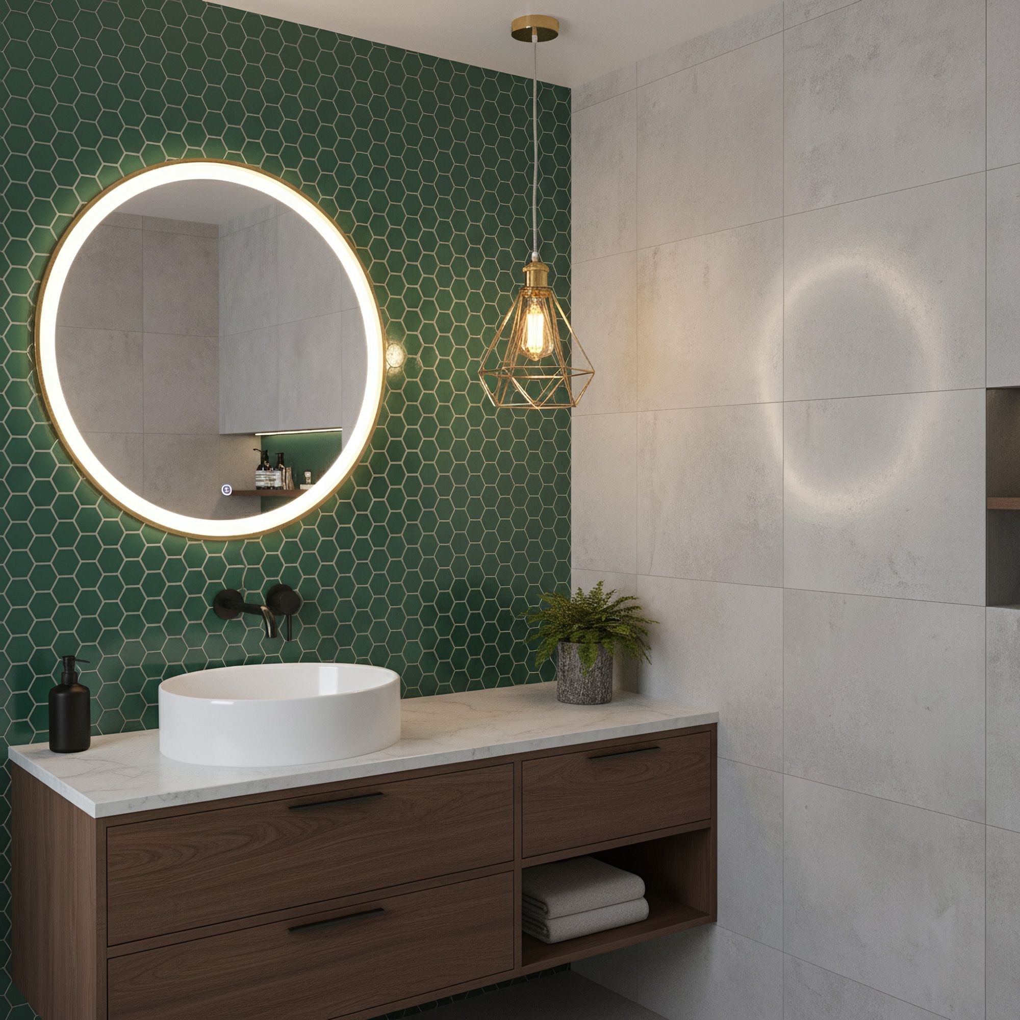 Lampada Pensile Diamante Light Gold 392197