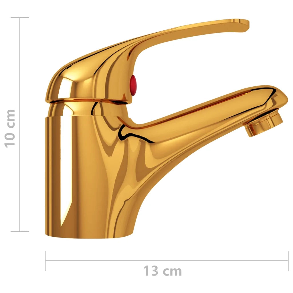 Rubinetto Miscelatore Oro 13x10 cm CFW7667616