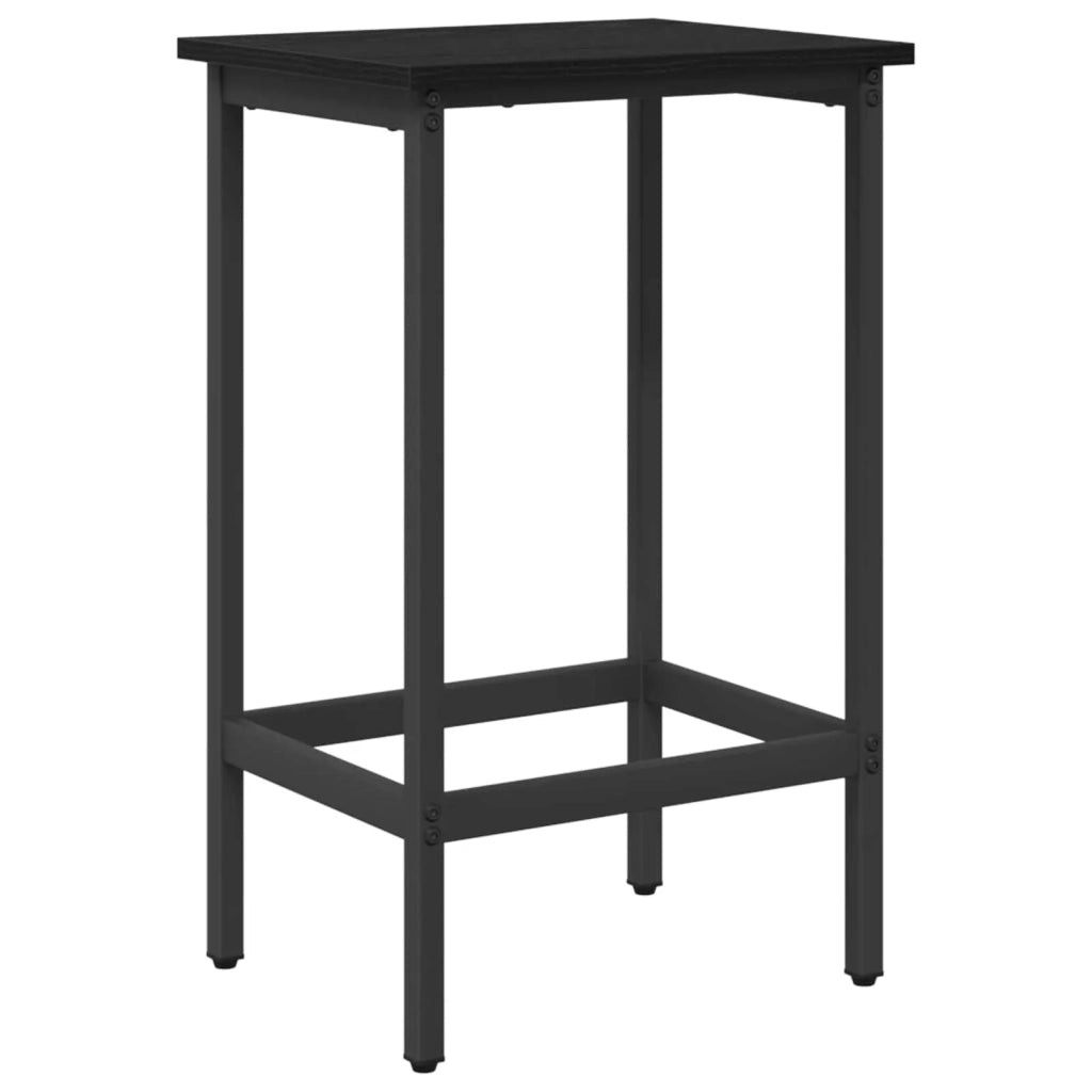 Sgabello da bar Rovere Nero 40 x 32 x 74 cm 8006145