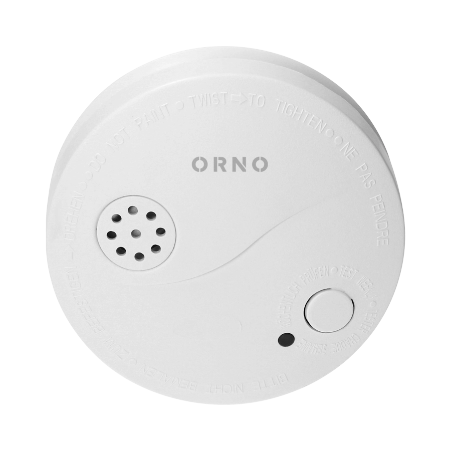RILEVATORE DI FUMO A BATTERIA PER SICUREZZA CASA CON ALLARME ACUSTICO