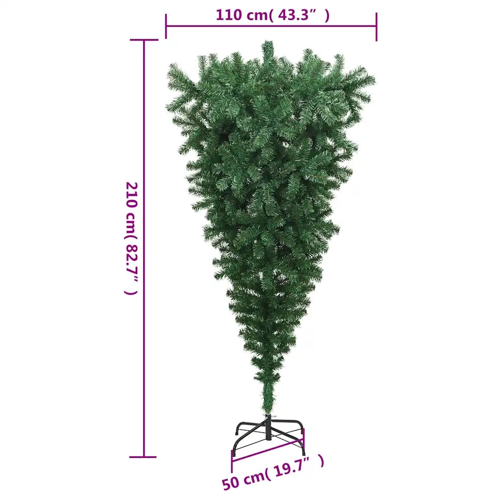 Alberi di Natale PVC, Steel Verde 329175