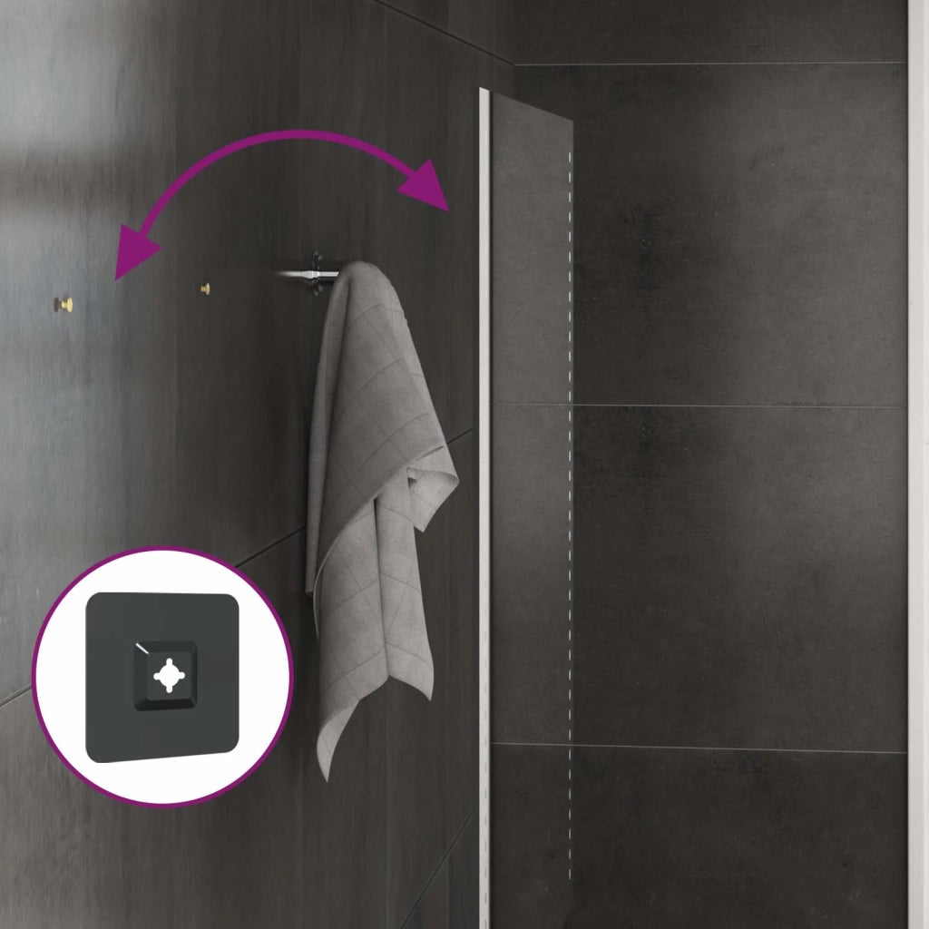 Specchio da bagno LED Trasparente 50 x 50 cm vetro temperato 42045770