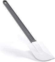 Spatola a Temperatura Elevata con Manico di circa 40 cm - Resistente al Calore - Lama in Silicone