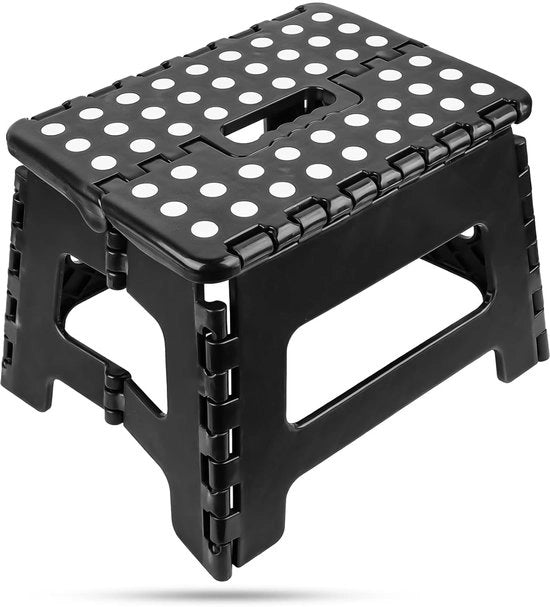 Scaffale di carico - Sostegno stabile - Ripiegabile - Nero