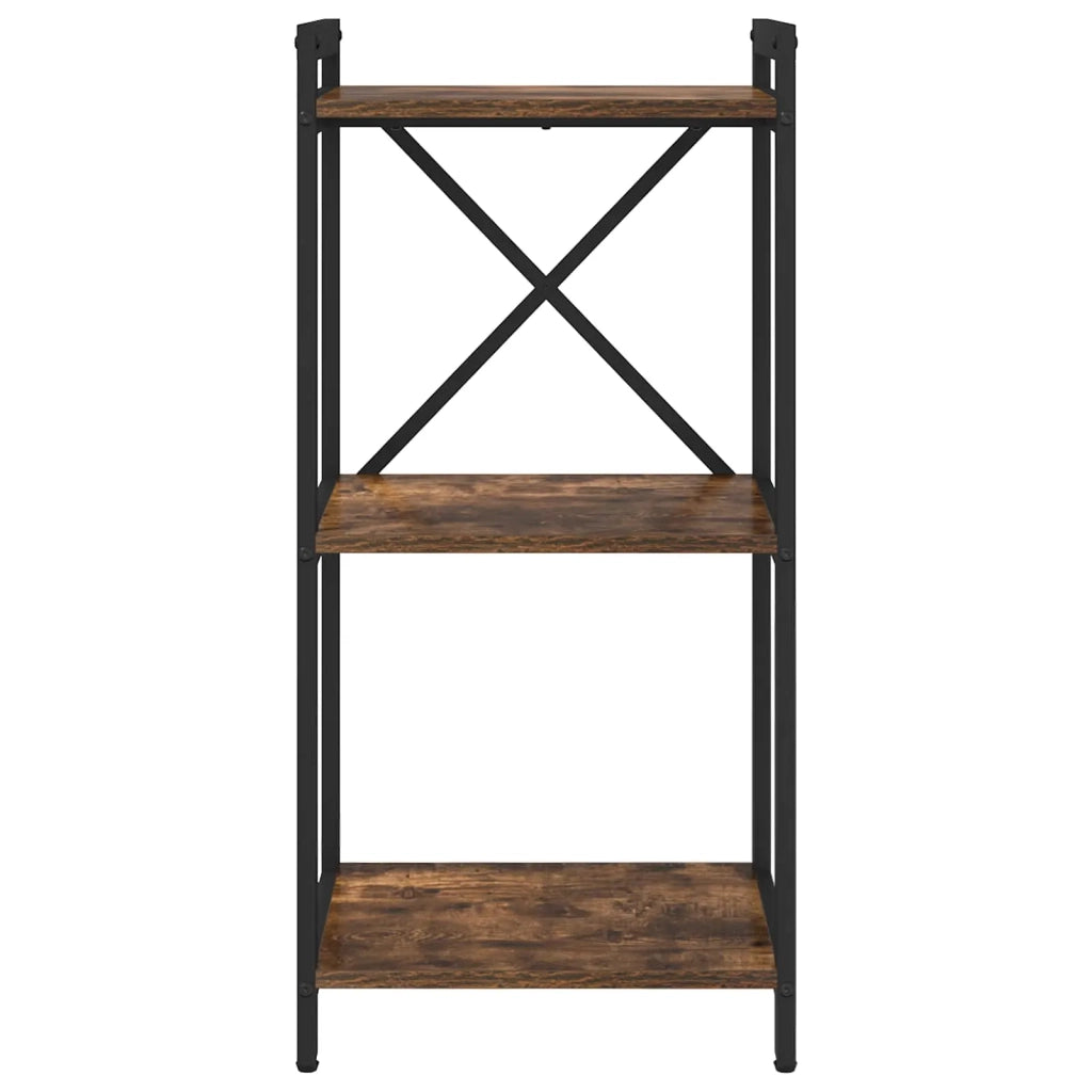 Libreria Rovere fumé 40 x 30 x 85 cm Legno multistrato 868367